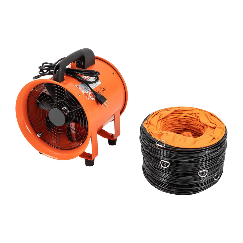 10 Inch Portable Ventilation Fan with 32.8ft Duct Hose C449422