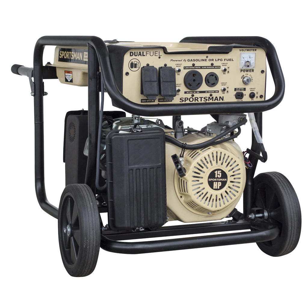 7500 Watt Dual Fuel Generator J998856