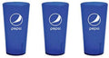 Blue 24 oz Plastic Tumblers Cups E2235