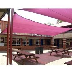 12 x 18 Rectangle Commercial Grade Shade Sail Cappuccino Polytex T76324