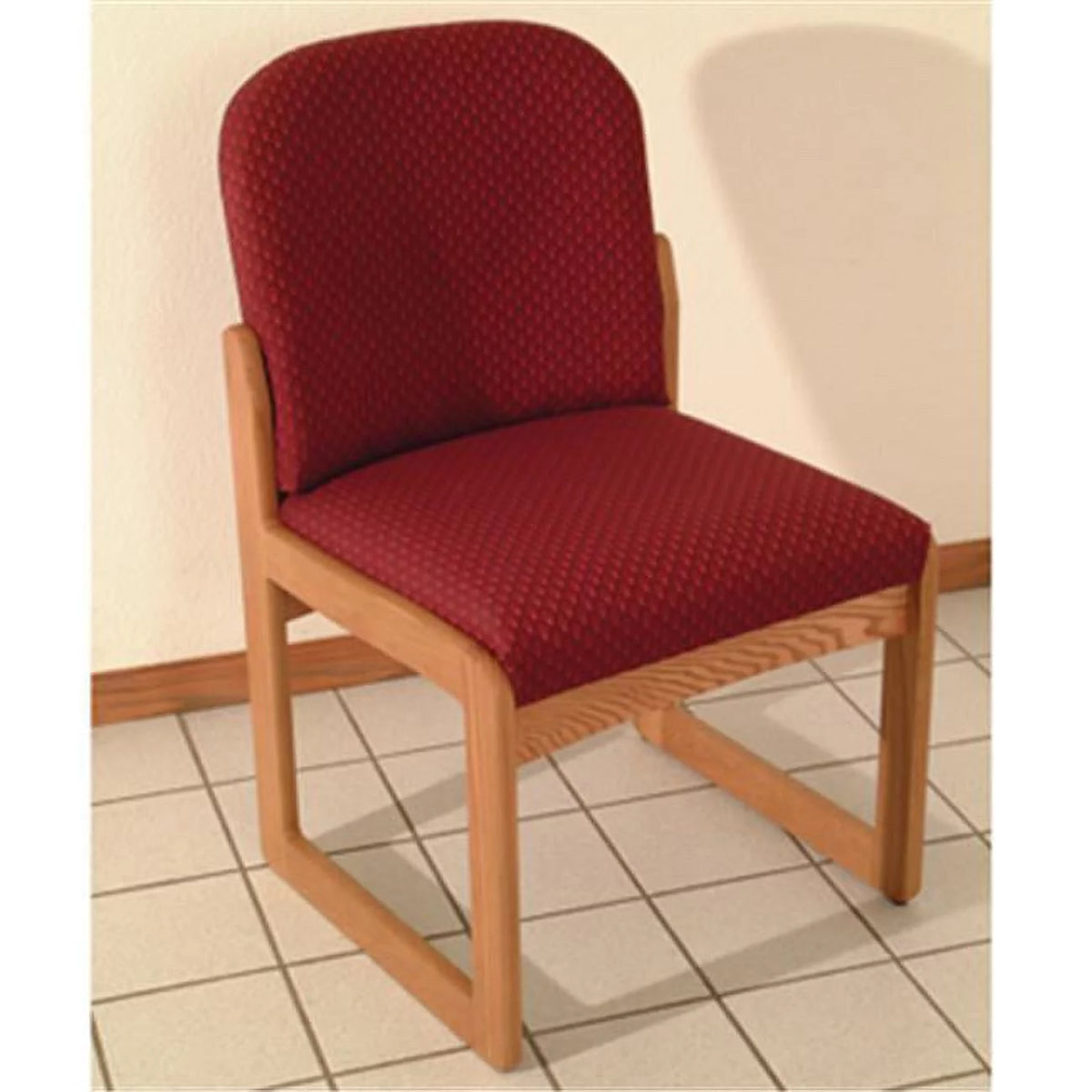 Medium Oak Wooden Guest Chair T803