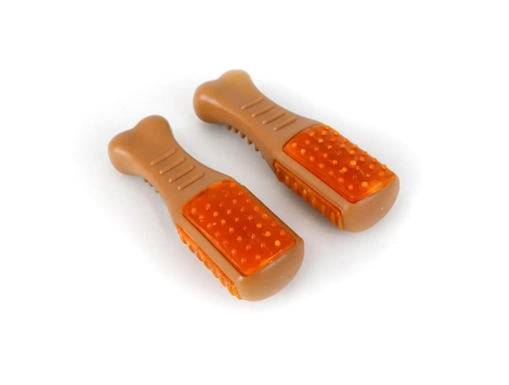 Chicken Flavored Chew Toy, 2 Pack Q602898