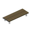Matte Black Bath Bench U1917