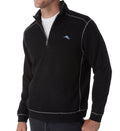 Black Half Zip Pullover O76050
