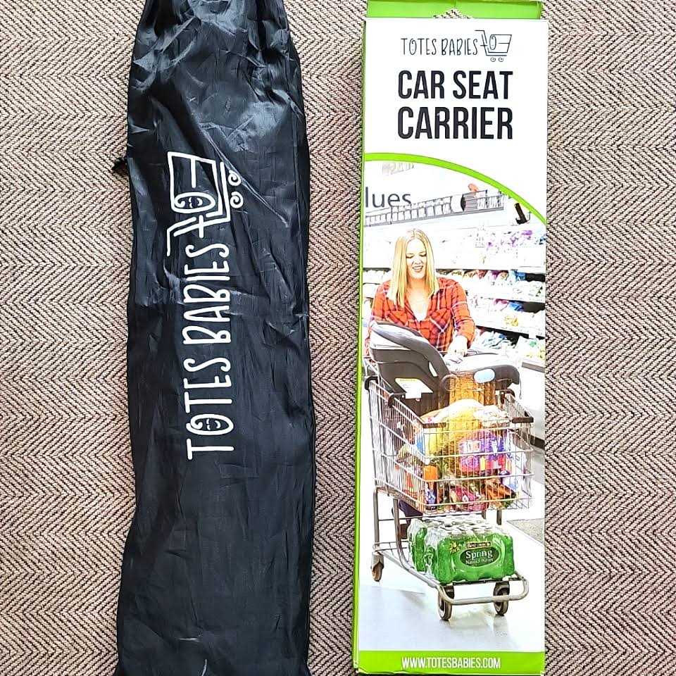 Black Car Seat Carrier O49094