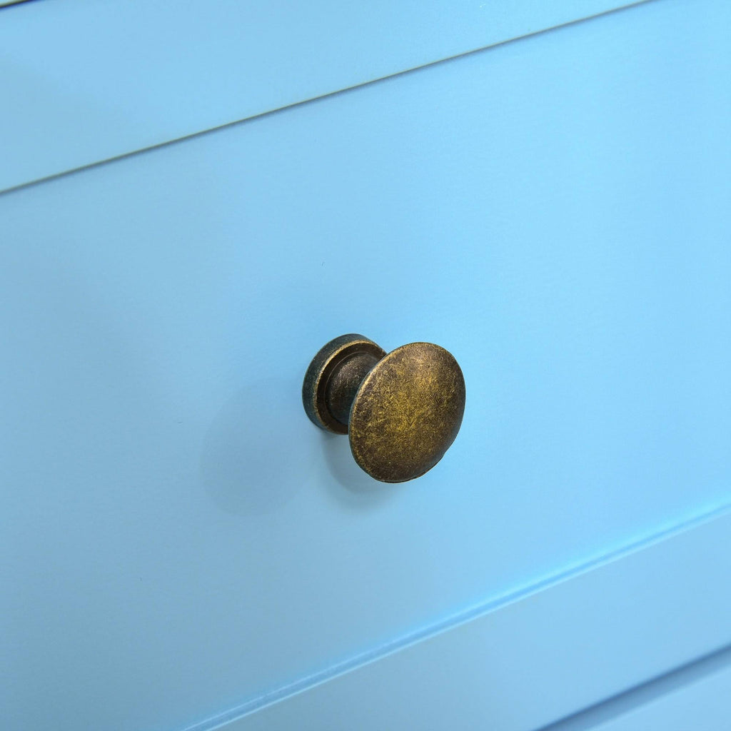 Storage Cabinet with 4 Drawers and Glass Door M729