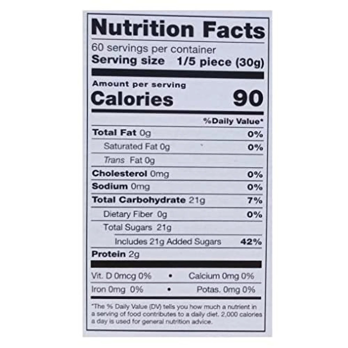 Green Apple & Strawberry Gummy 5.29 Ounce Pack of 4 N924