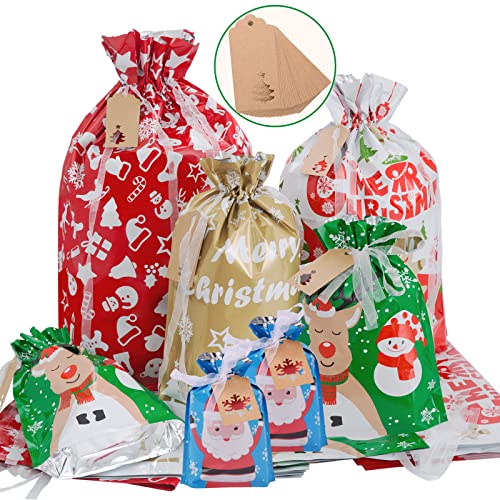 40pcs Assorted Sizes Christmas Gift Bags S768139