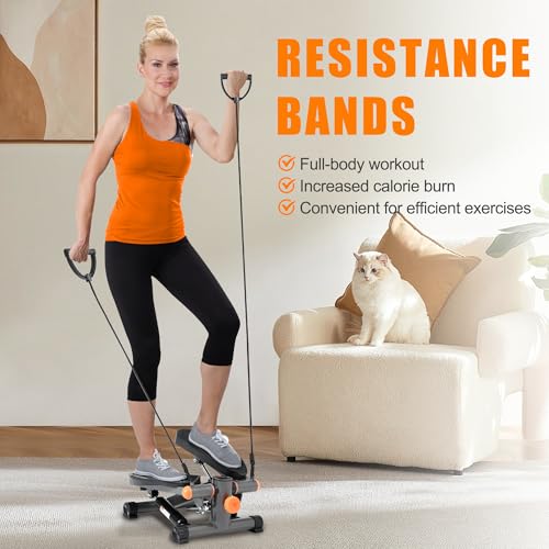 Mini Stair Stepper with Resistance Bands K506913