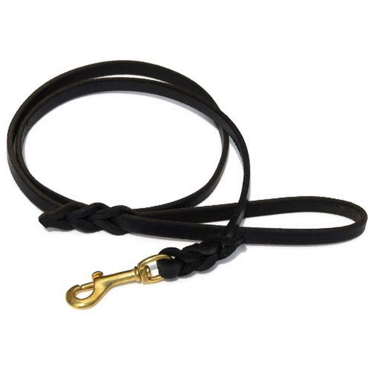 Braided Leather Leash O789