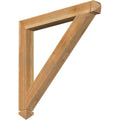 4x22W x 38x22D x 38x22H Traditional Arts & Crafts Rough Sawn Bracket, Western Red Cedar B141842
