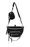 Black Convertible Belt Bag B183696