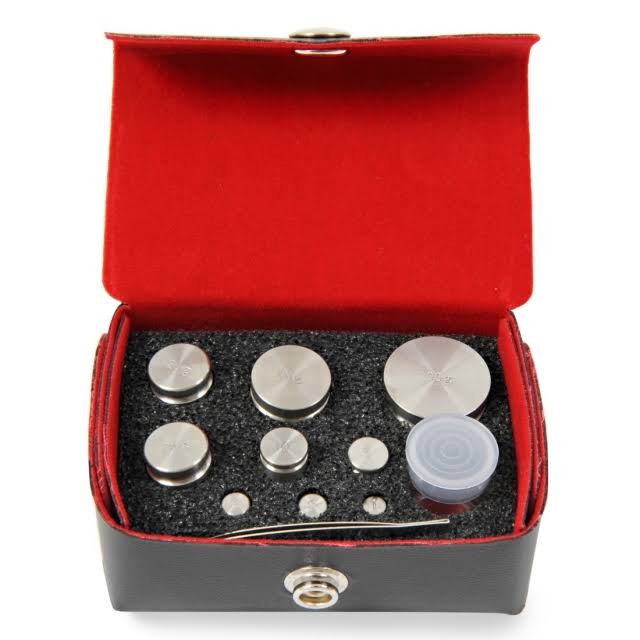 100 G - 1 G Class F Stainless Steel Test Weight Set P28595