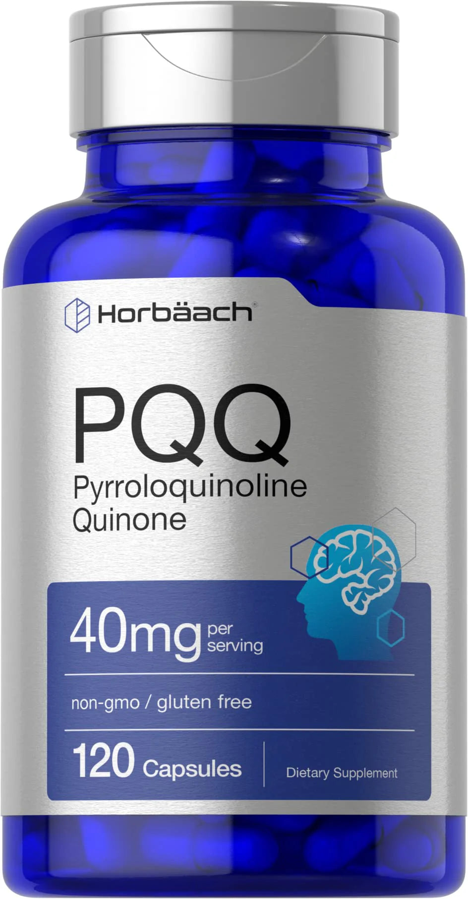 PQQ Supplement 40 mg 120 Capsules R23146