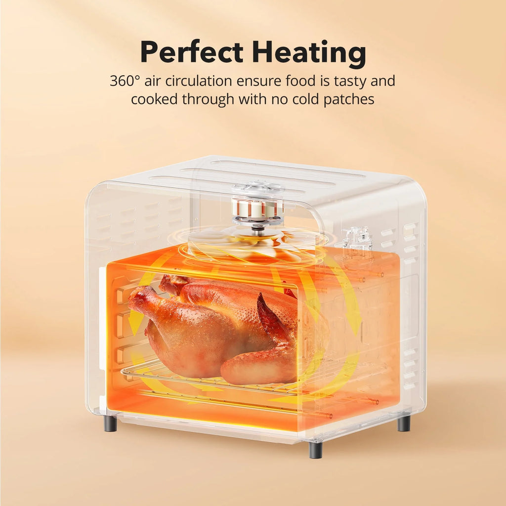 1700W 14.8 Quart 9 in 1 Air Fryer Oven J9932