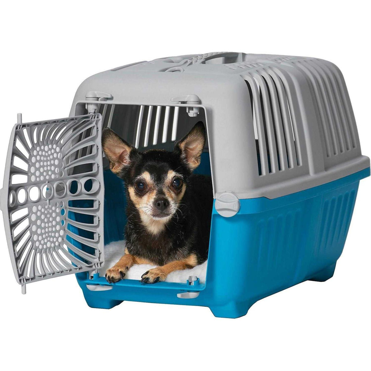 Plastic Door Travel Carrier Pet Kennel Y878335