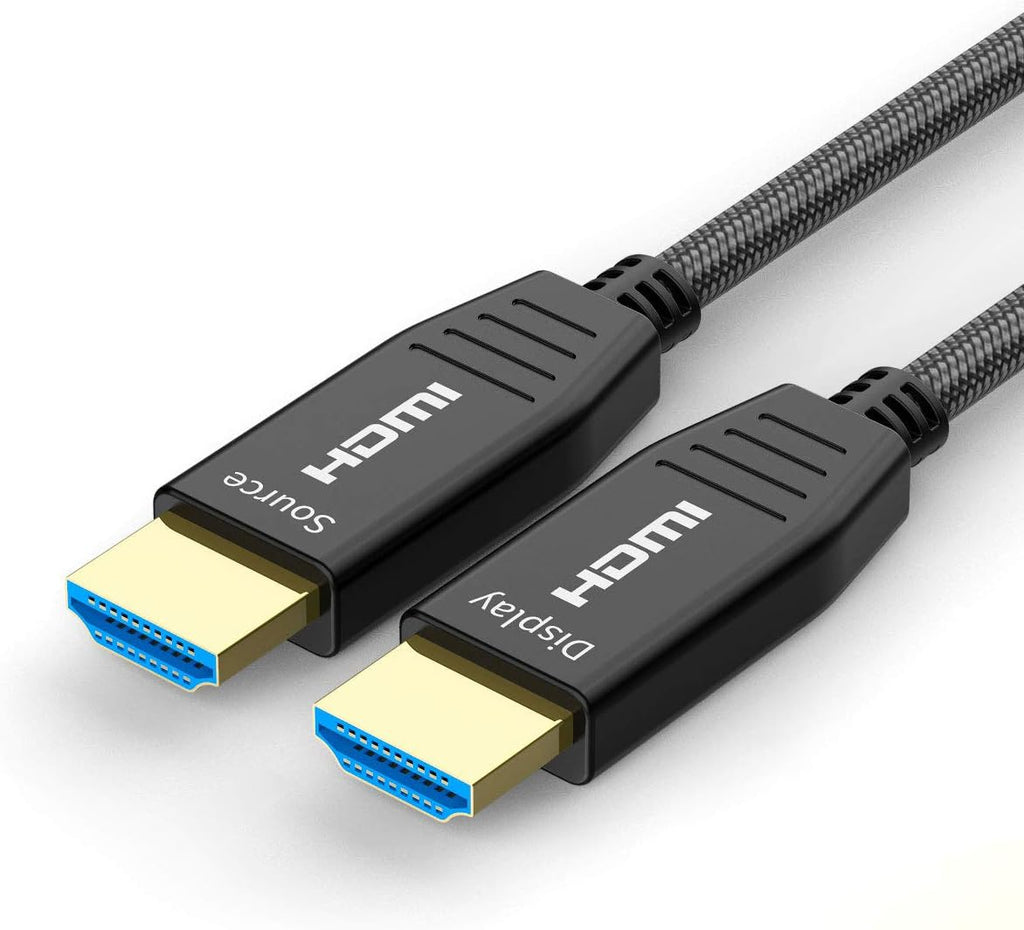 Fiber Optic HDMI Cable 50ft 4K 60Hz HDR10 18Gbps W879