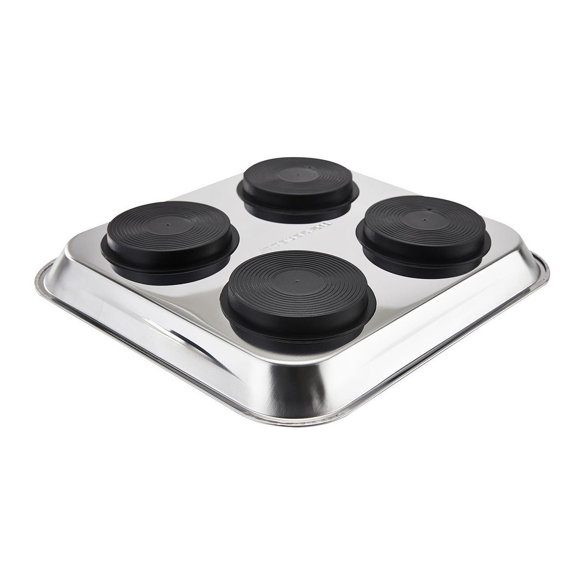 10-1/2 in. x 11-1/2 in. Magnetic Stainless Steel Parts Tray X7375