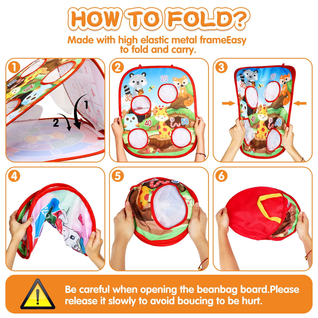 Portable Bean Bag Toss Game Set I41892