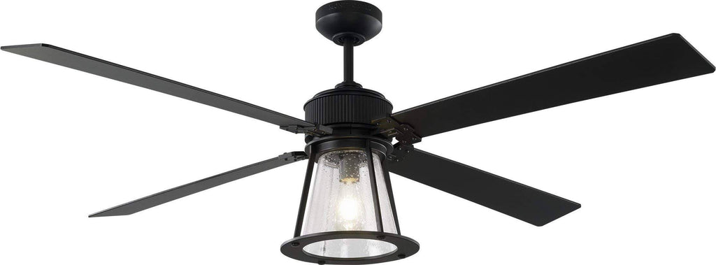 Midnight Black LED Ceiling Fan O7893