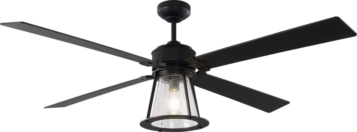 Midnight Black LED Ceiling Fan O7893