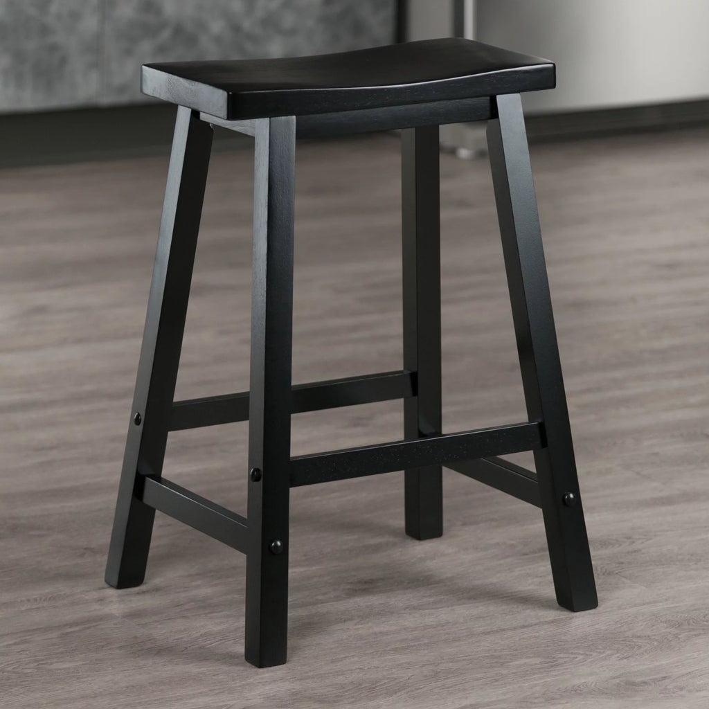 Black 24" Counter Stool P4713