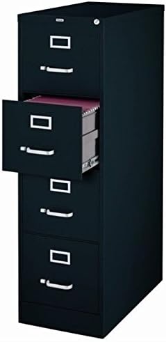 22 Deep 4 Drawer Letter File Cabinet in Putty V686