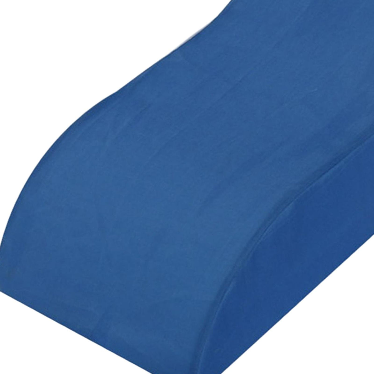 Blue Linen Curved Camping Pillow Z588195