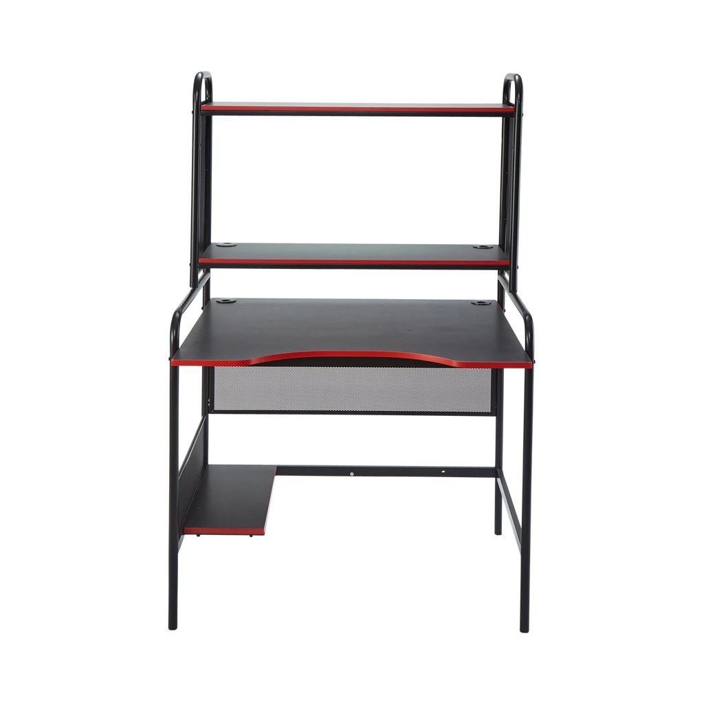 Black/Red Gaming Desk V8687