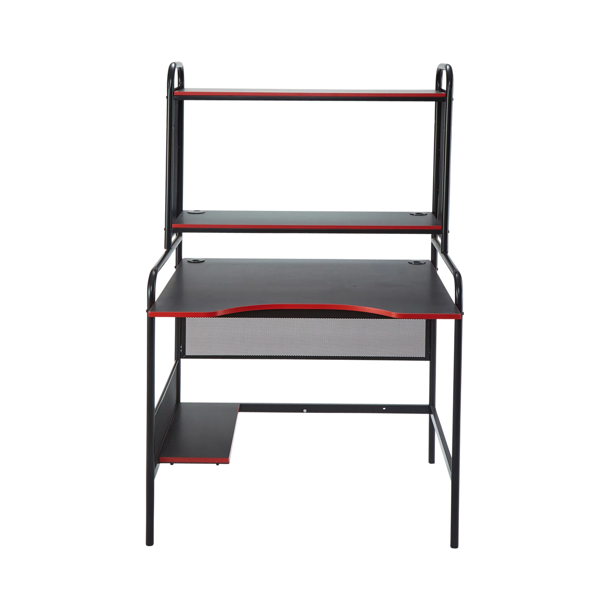 Black/Red Gaming Desk V8687