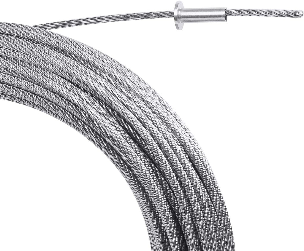 120 Pack Stainless Steel Protector Sleeves for Deck Cable Railing M38276
