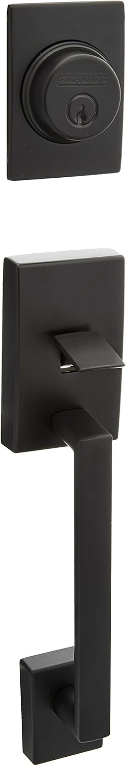 Matte Black Dummy Exterior Handleset B42685