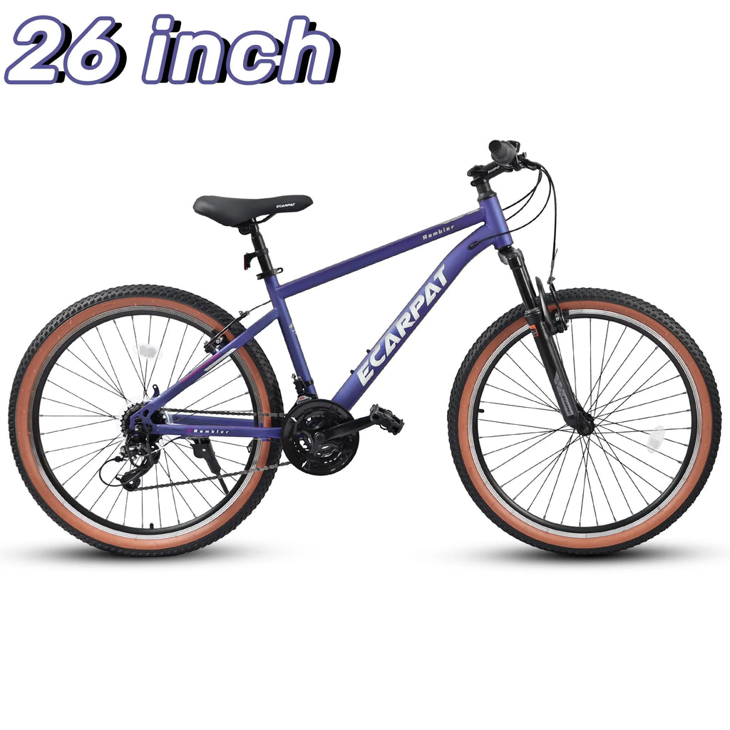 24 inch Mountain Bike Bicycle with Disc Brake, Black Y194