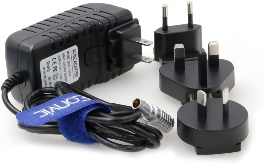 Right Angle 2 Pin to AC Power Adapter Cable with US EU Plugs O506
