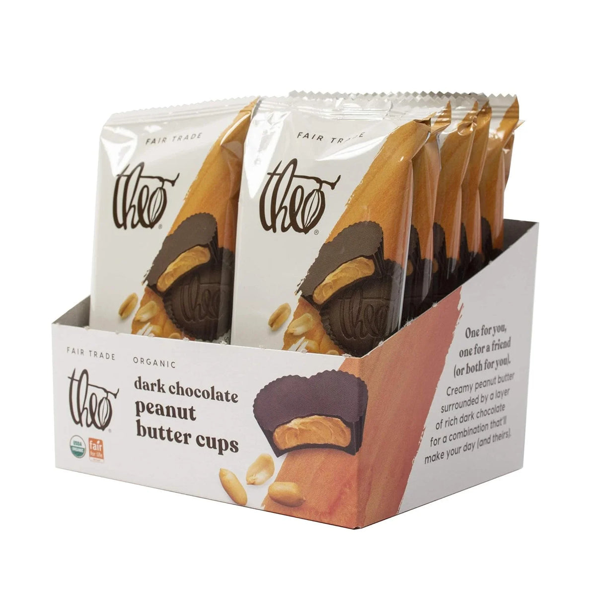 Organic Dark Chocolate Butter Cups 12 Pack U4493