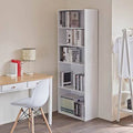 White Standard Bookcase V813020