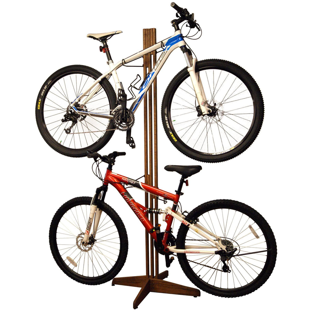 Walnut Free Standing Rack E903