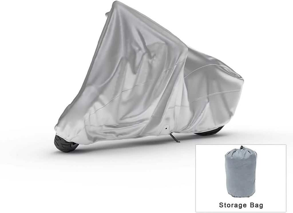Weatherproof Motorcycle Cover with Storage Bag P338776