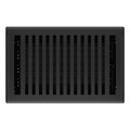 Black Iron Metal Floor Register X54953