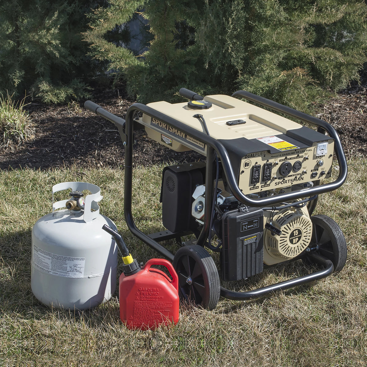 7500 Watt Dual Fuel Generator J998856