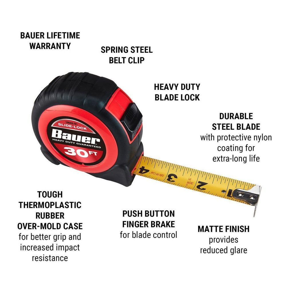 30 ft. x 1 in. Tape Measure C919