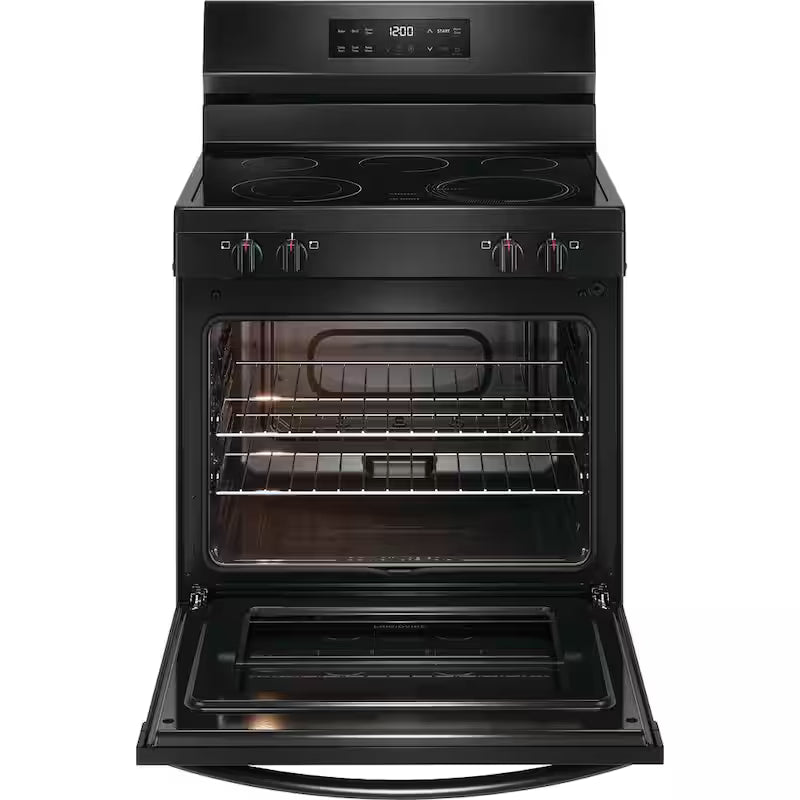 5 Element Freestanding Electric Range in Black Z1290