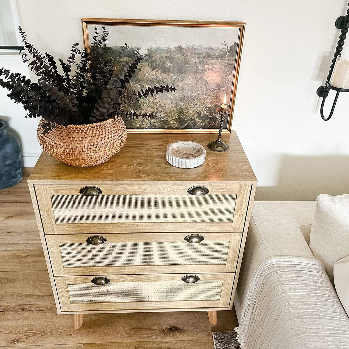 Rattan Cabinet Chest of Drawers M700