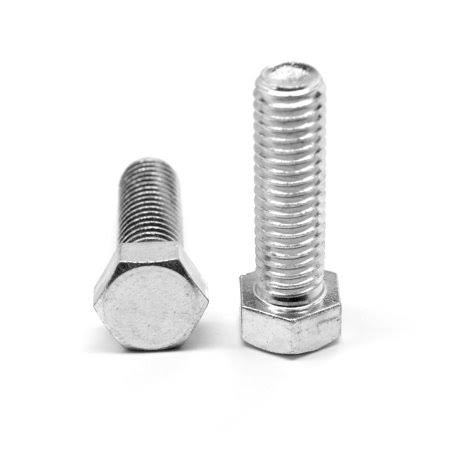 3/8 inch-16 x 1/2 inch Coarse Thread Hex Cap Screw Full Thread Stainless Steel 316 Pk 800 C51231
