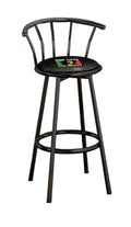 Black Metal Bar Stool V88228