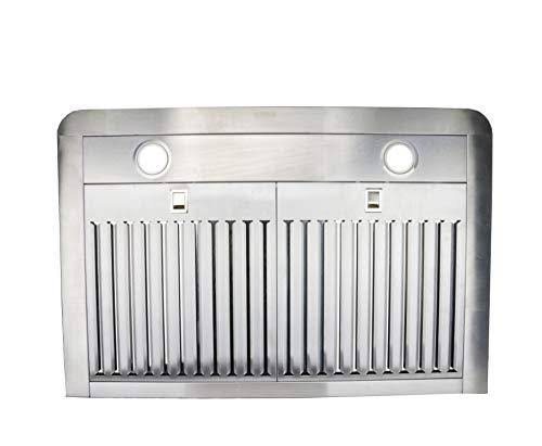 Stainless Steel Under Cabinet Range Hood with 2 LED Lights H34766
