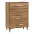 Farmhouse Wood 4-Drawer Chest E9304