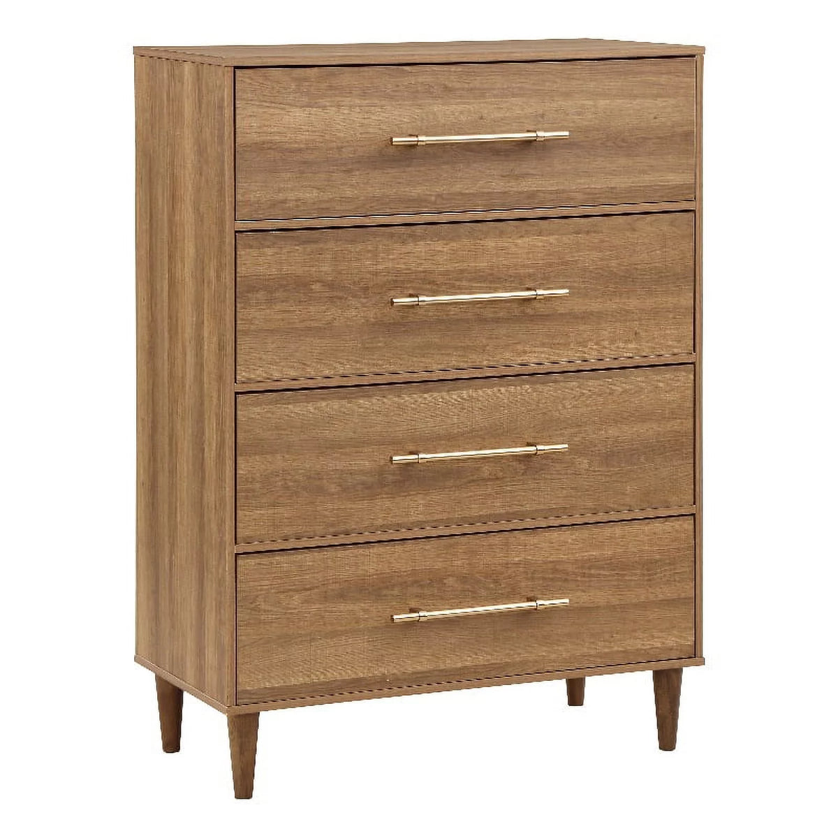 Farmhouse Wood 4-Drawer Chest E9304