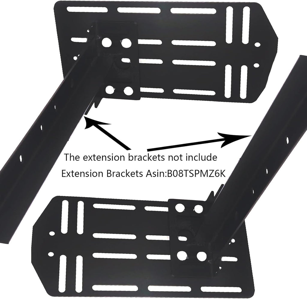 King Bed Headboard Attachment Bracket Modification Plate, Pack of 2 V50805