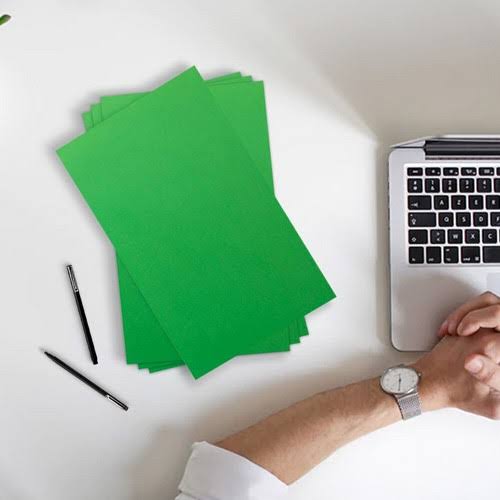 65lb Green 11 x 17 Cardstock, 50 Sheets/Pack O6306